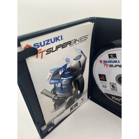 SUZUKI TT SUPERBIKES: REAL ROAD RACING PS2 PLAYSTATION 2 GAME COMPLETE CIB - Picture 4 of 7